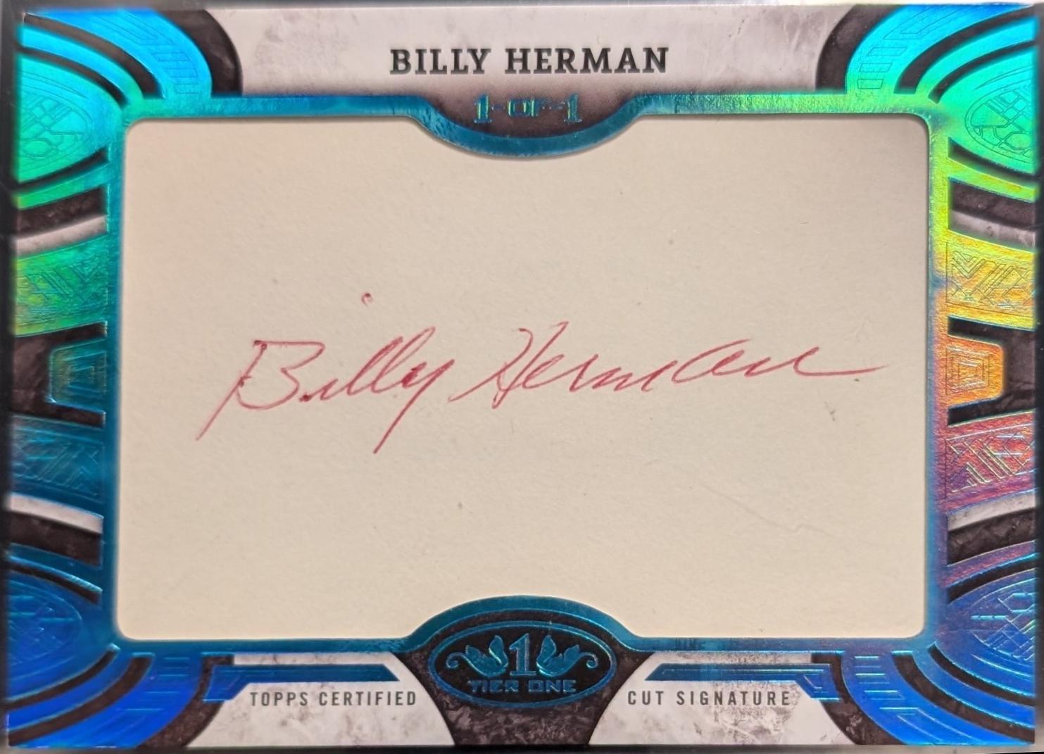 Billy Herman #T1CS-BH
