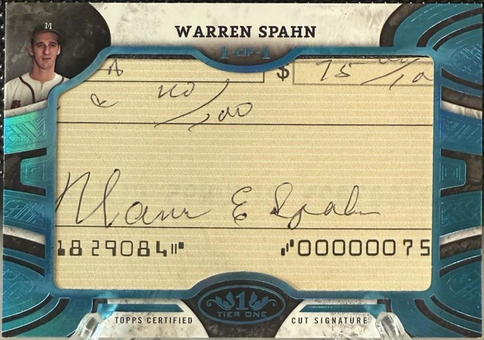 Warren Spahn #T1CS-WS