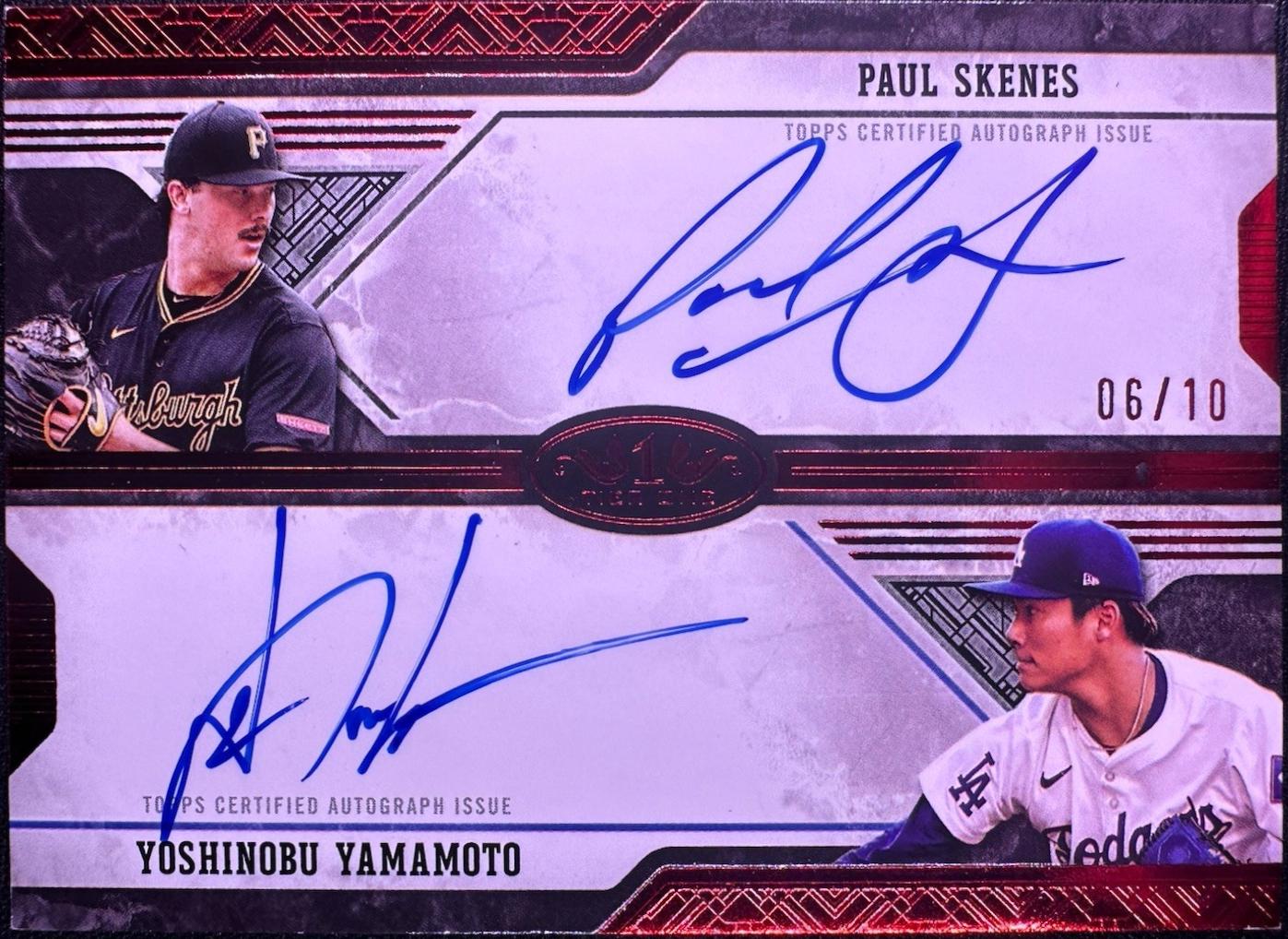 Yoshinobu Yamamoto / Paul Skenes #DA-SY