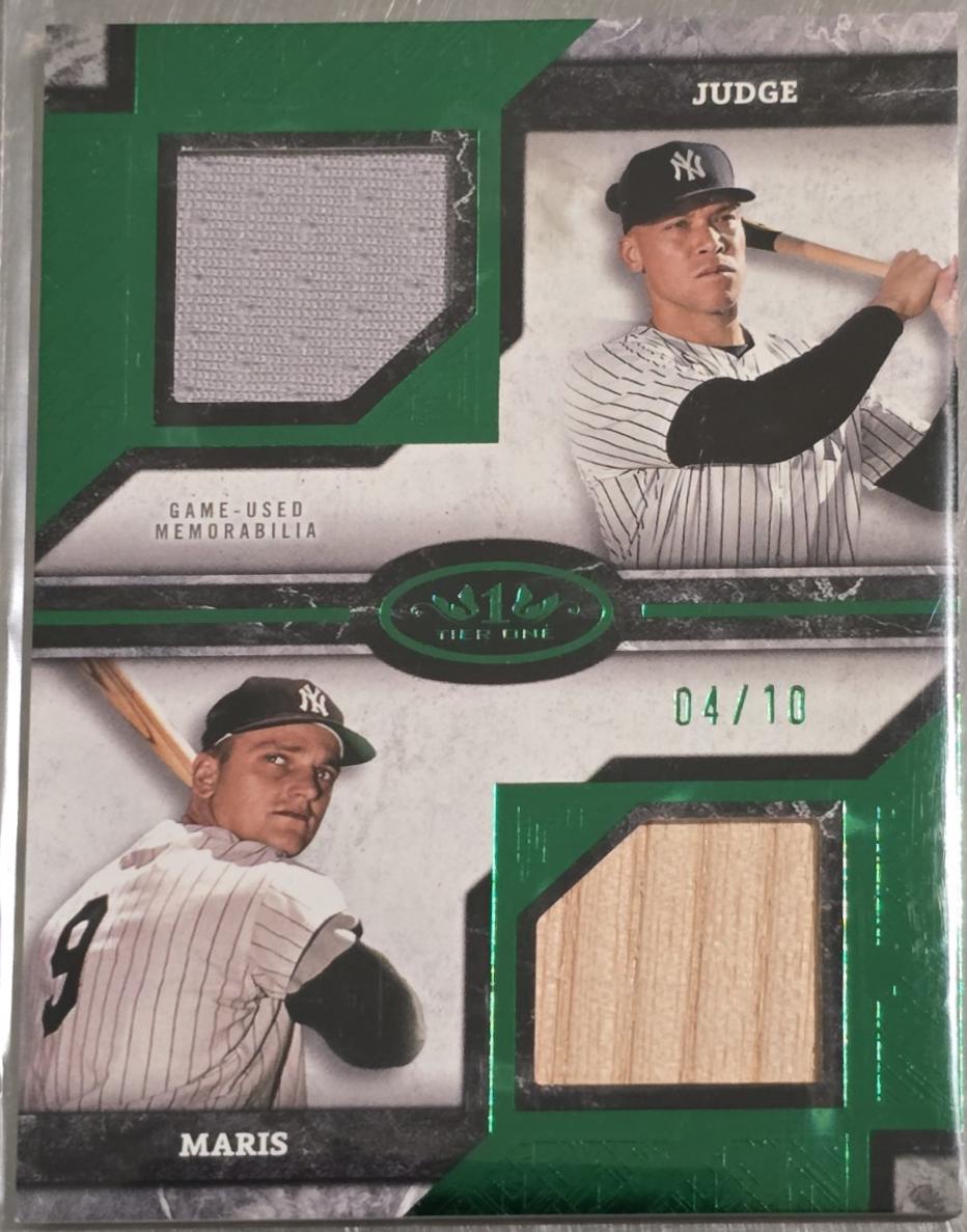 Aaron Judge / Roger Maris [Holo] #DPR-JM