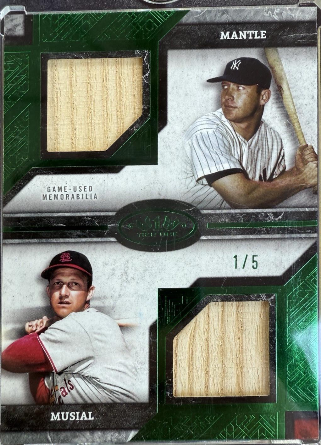Mickey Mantle / Stan Musial #DPR-MM