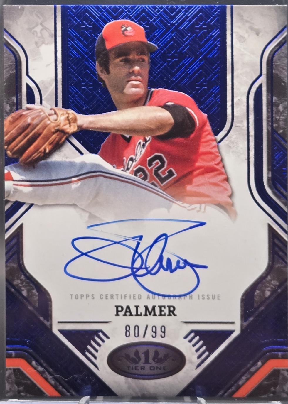 Jim Palmer [Blue Foil] #PPA-JPA