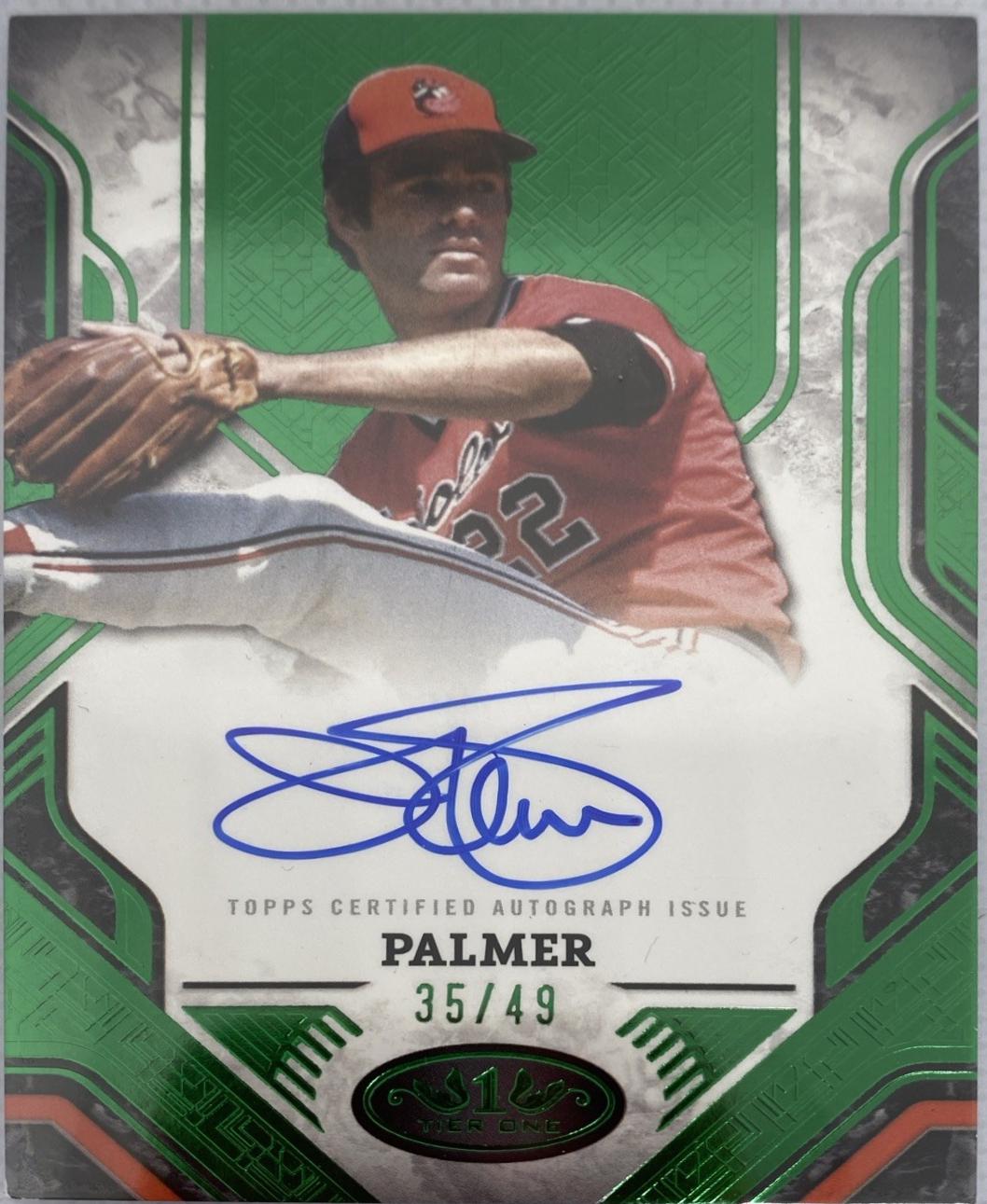 Jim Palmer [Green Foil] #PPA-JPA