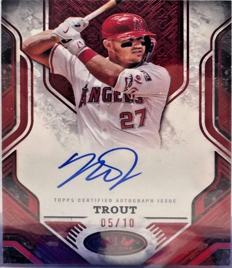 Mike Trout [Red Foil] #PPA-MTR