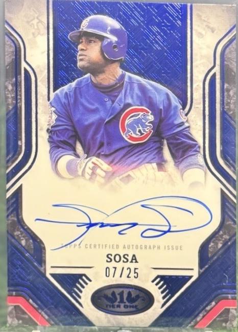 Sammy Sosa [Blue Foil] #PPA-SSO