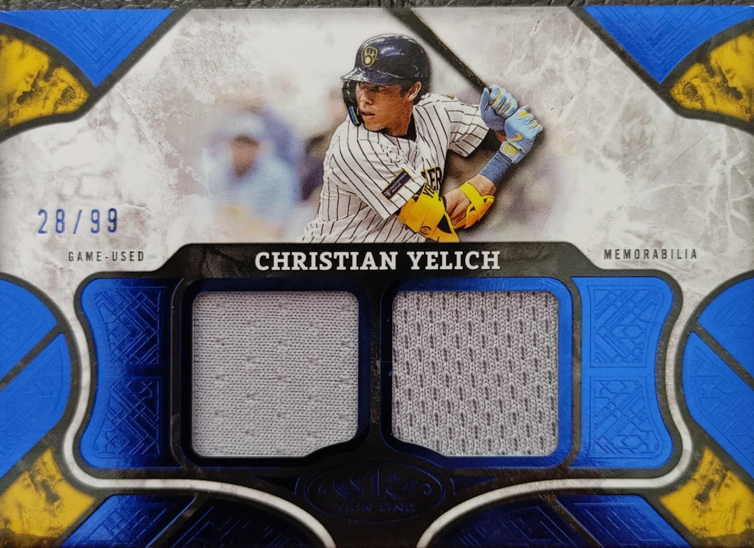 Christian Yelich [Dual Patch] #T1R-CY