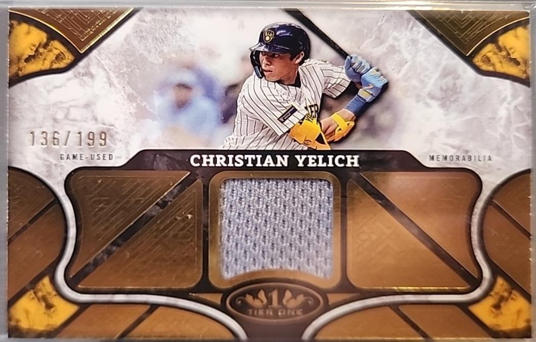 Christian Yelich [Triple Patch] #T1R-CY