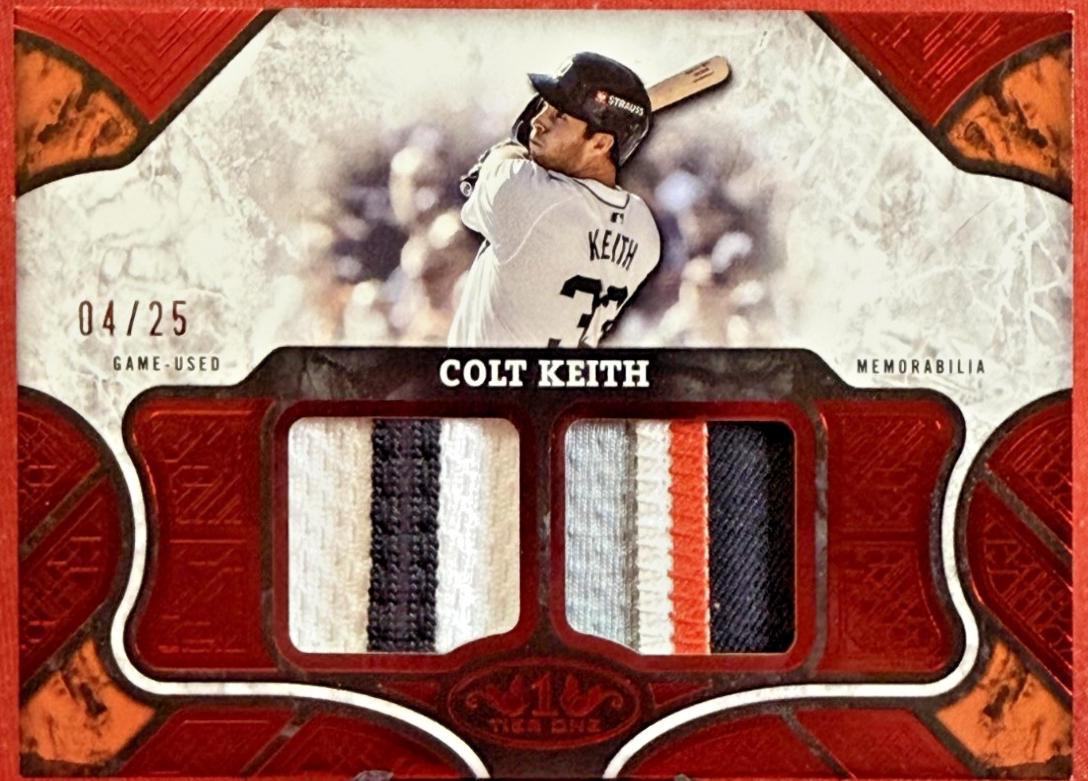 Colt Keith [Dual Patch] #T1R-CK
