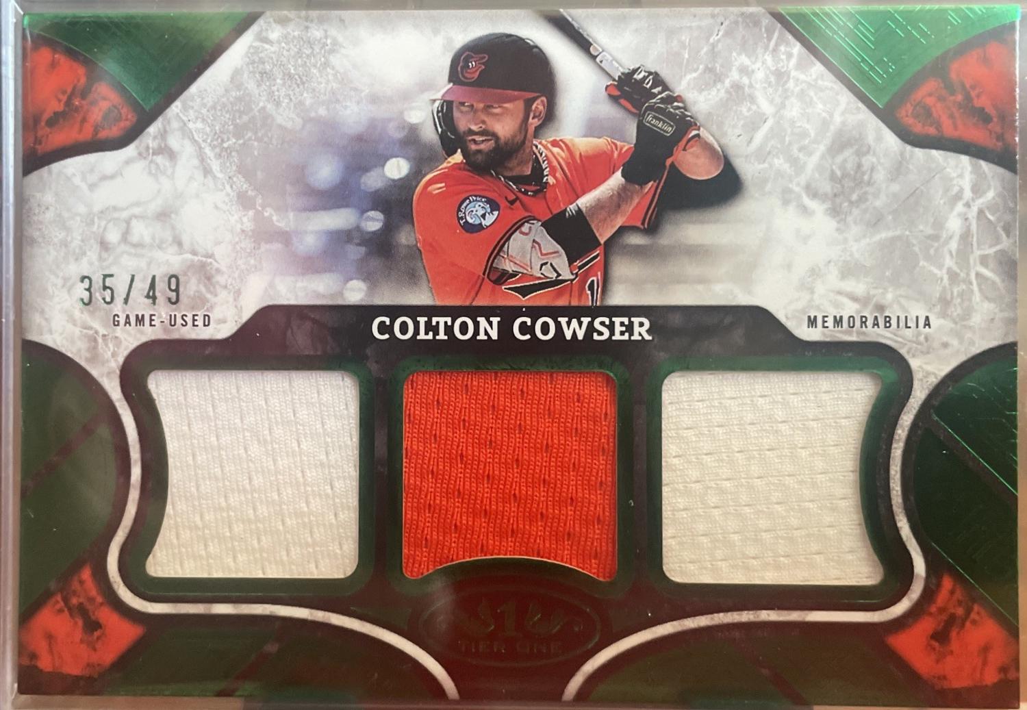 Colton Cowser [Triple Patch] #T1R-CC