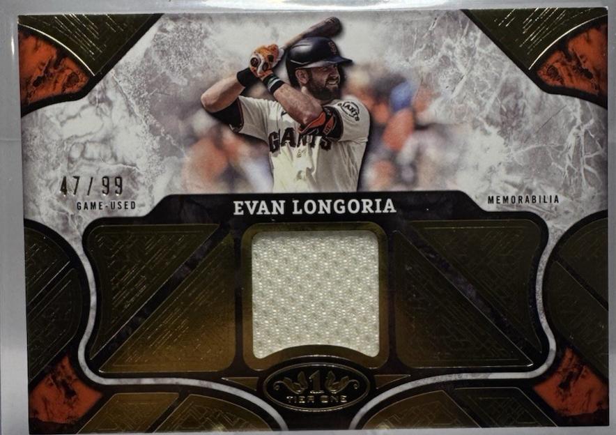 Evan Longoria [Triple Patch] #T1R-EL