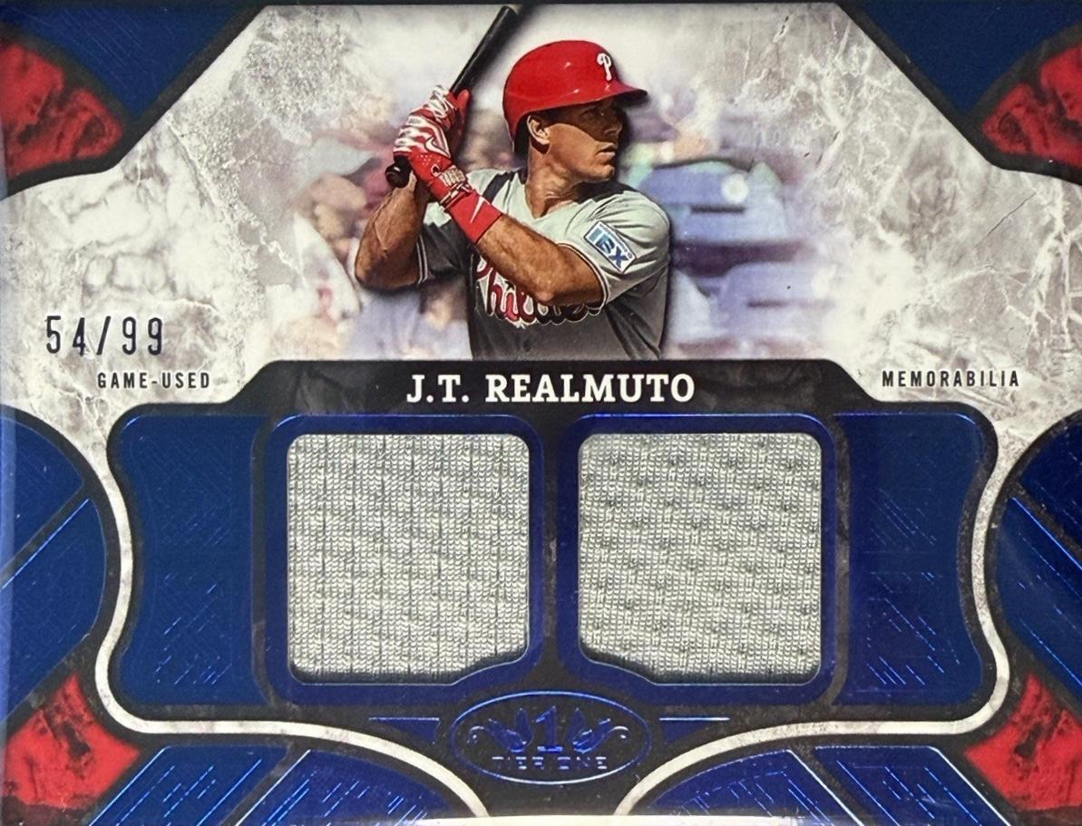 J.T. Realmuto [Purple Foil] #T1R-JTR
