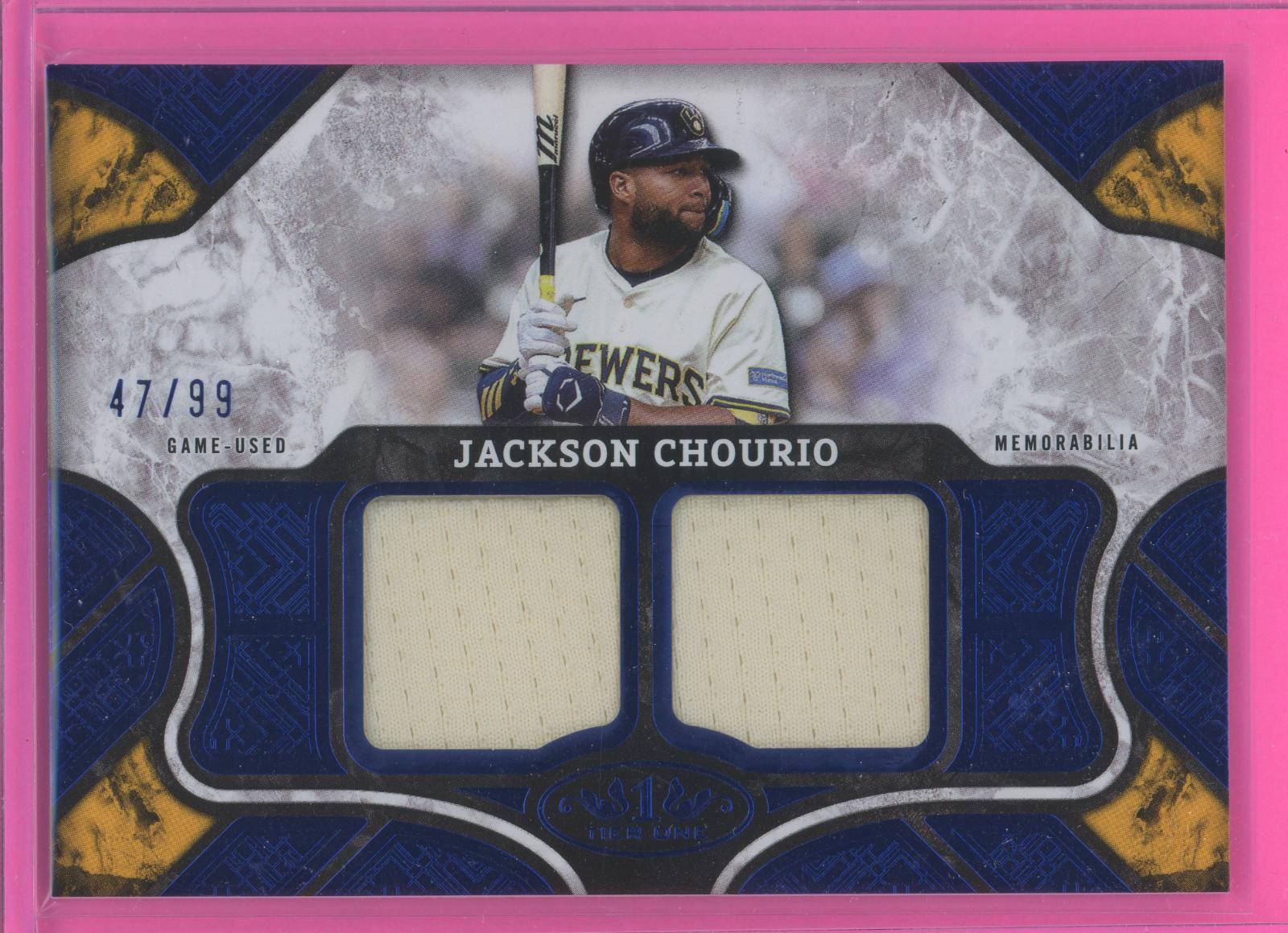 Jackson Chourio [Dual Patch] #T1R-JC