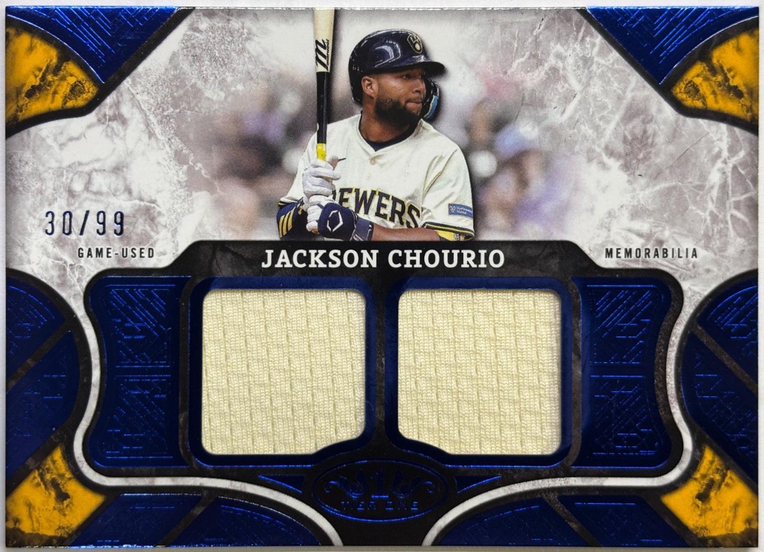 Jackson Chourio [Dual] #T1R-JC