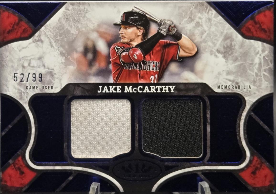 Jake McCarthy [Dual Patch] #T1R-JM