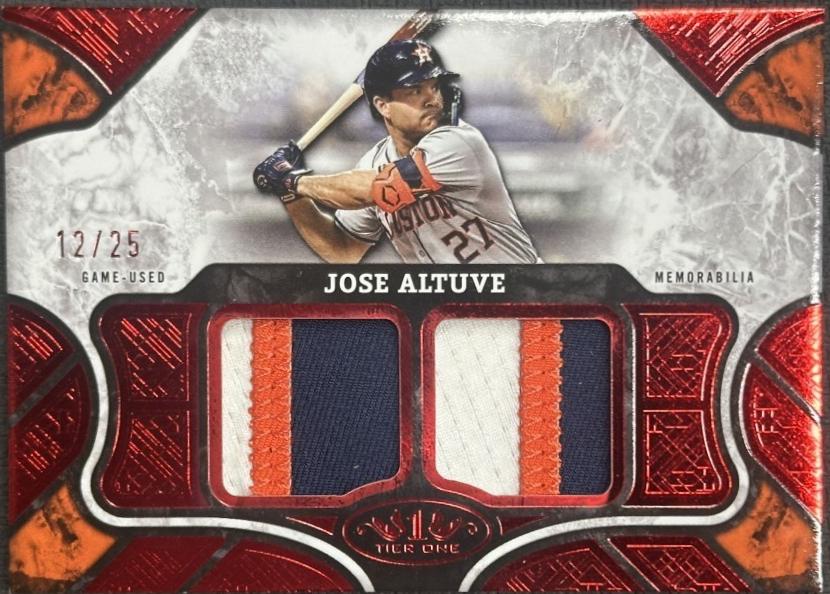 Jose Altuve [Dual Patch] #T1R-JA