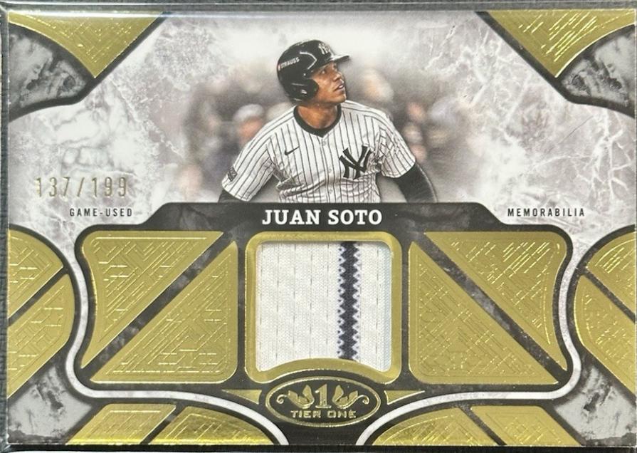 Juan Soto [Triple Patch] #T1R-JS