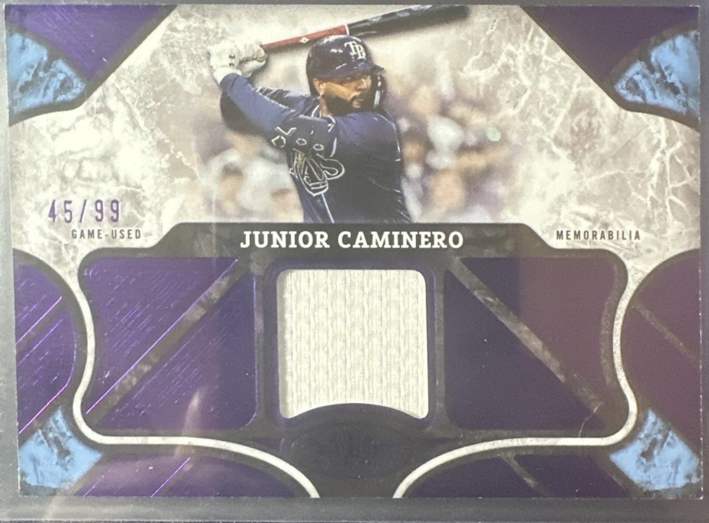 Junior Caminero [Purple Foil] #T1R-JCA