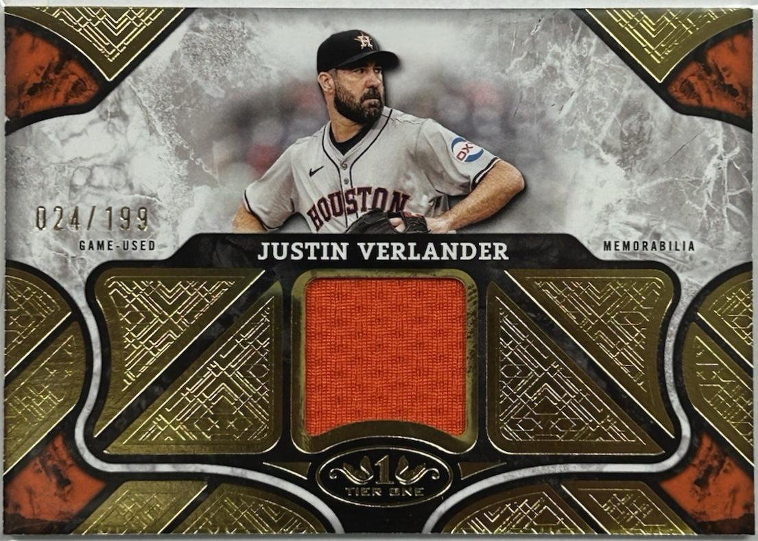 Justin Verlander [Triple Patch] #T1R-JV