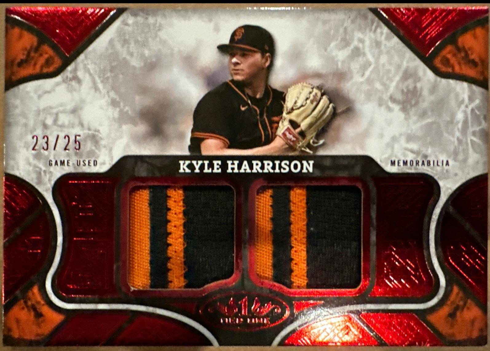 Kyle Harrison [Triple Patch] #T1R-KHA