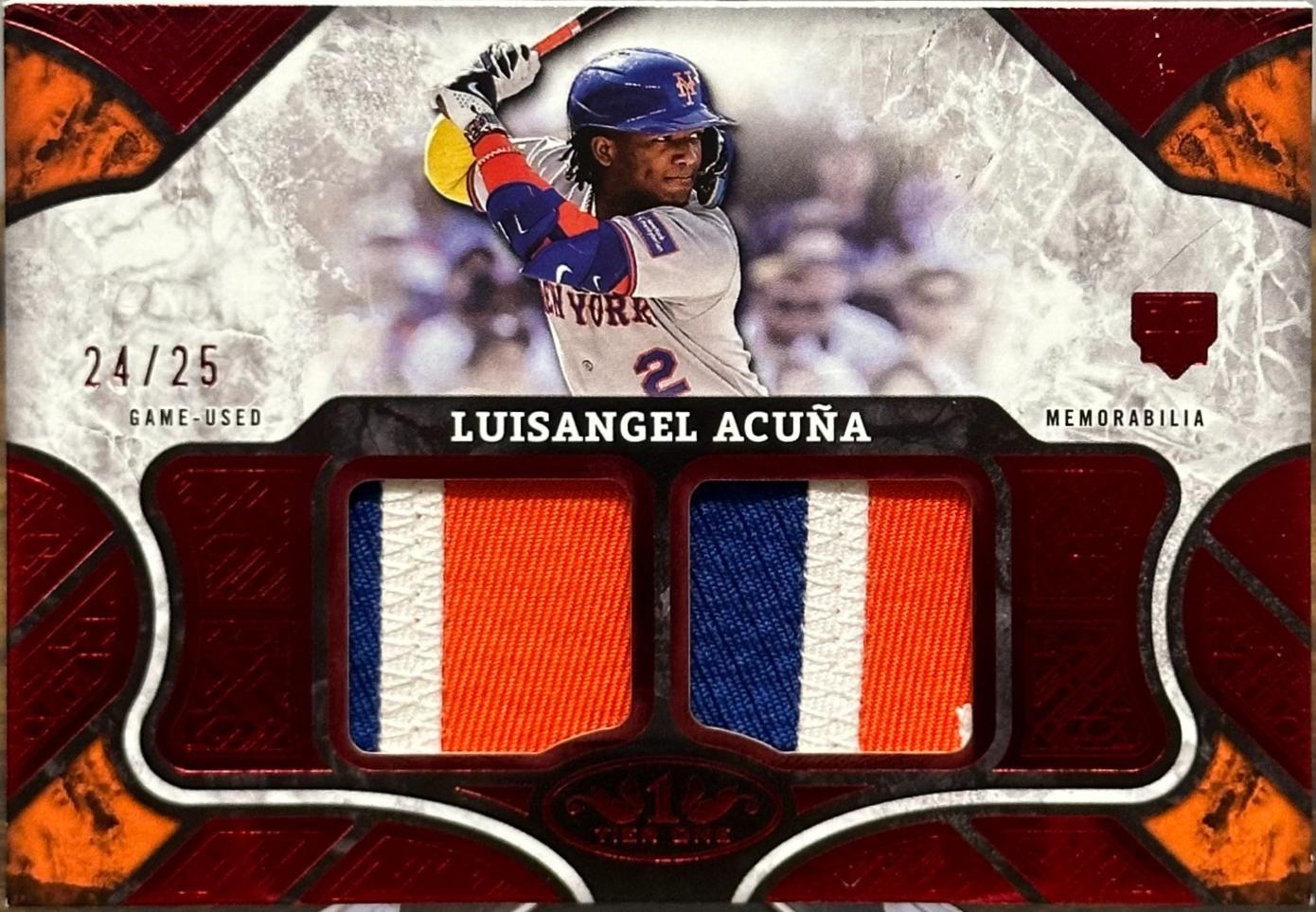 Luisangel Acuna [Triple Patch] #T1R-LA