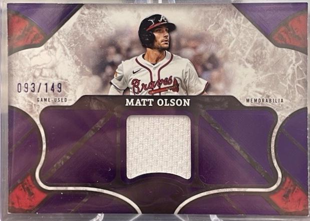 Matt Olson [Triple Patch] #T1R-MO