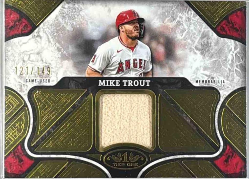 Mike Trout [Triple Patch] #T1R-MT