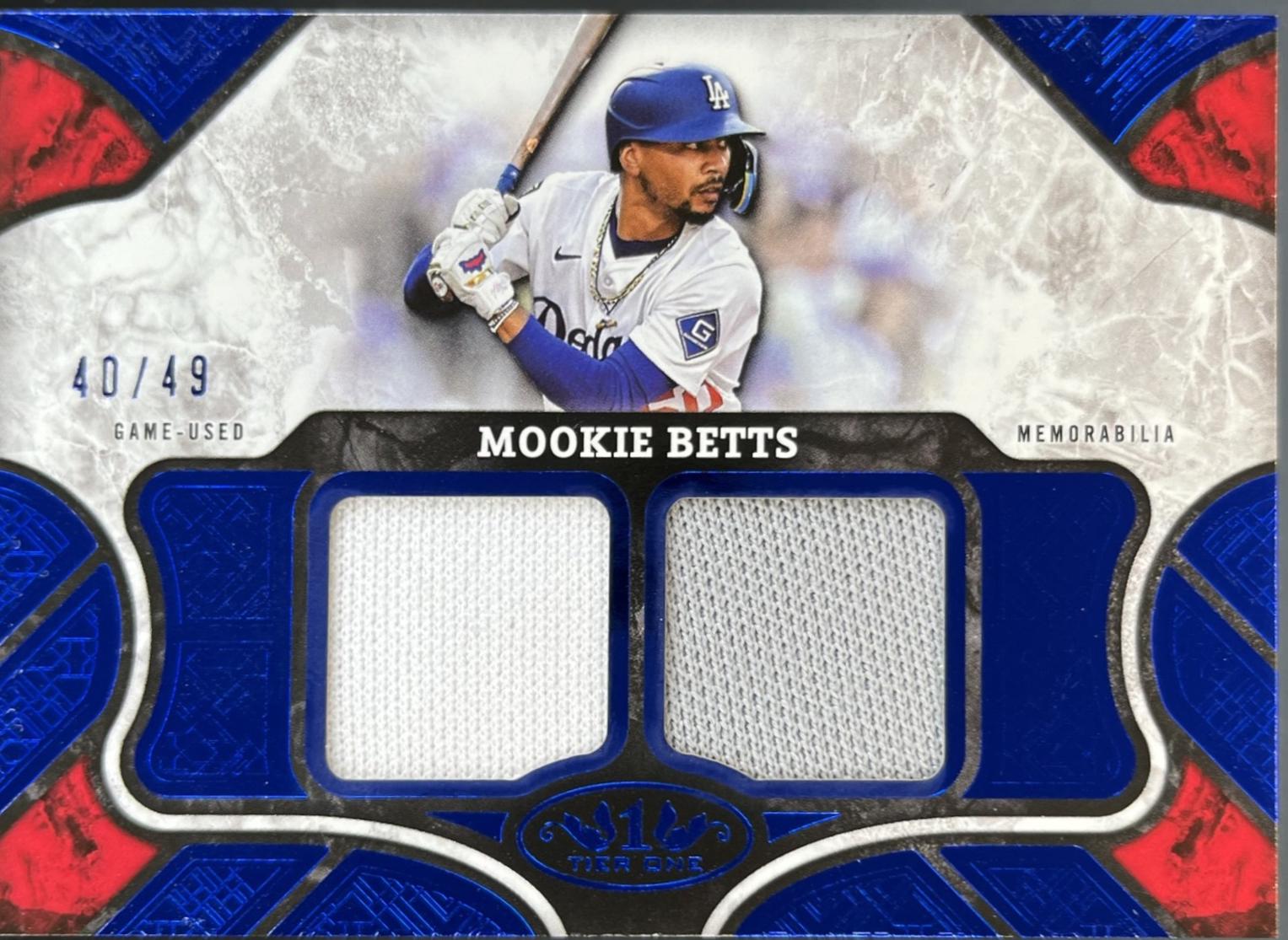 Mookie Betts [Dual Patch] #T1R-MB