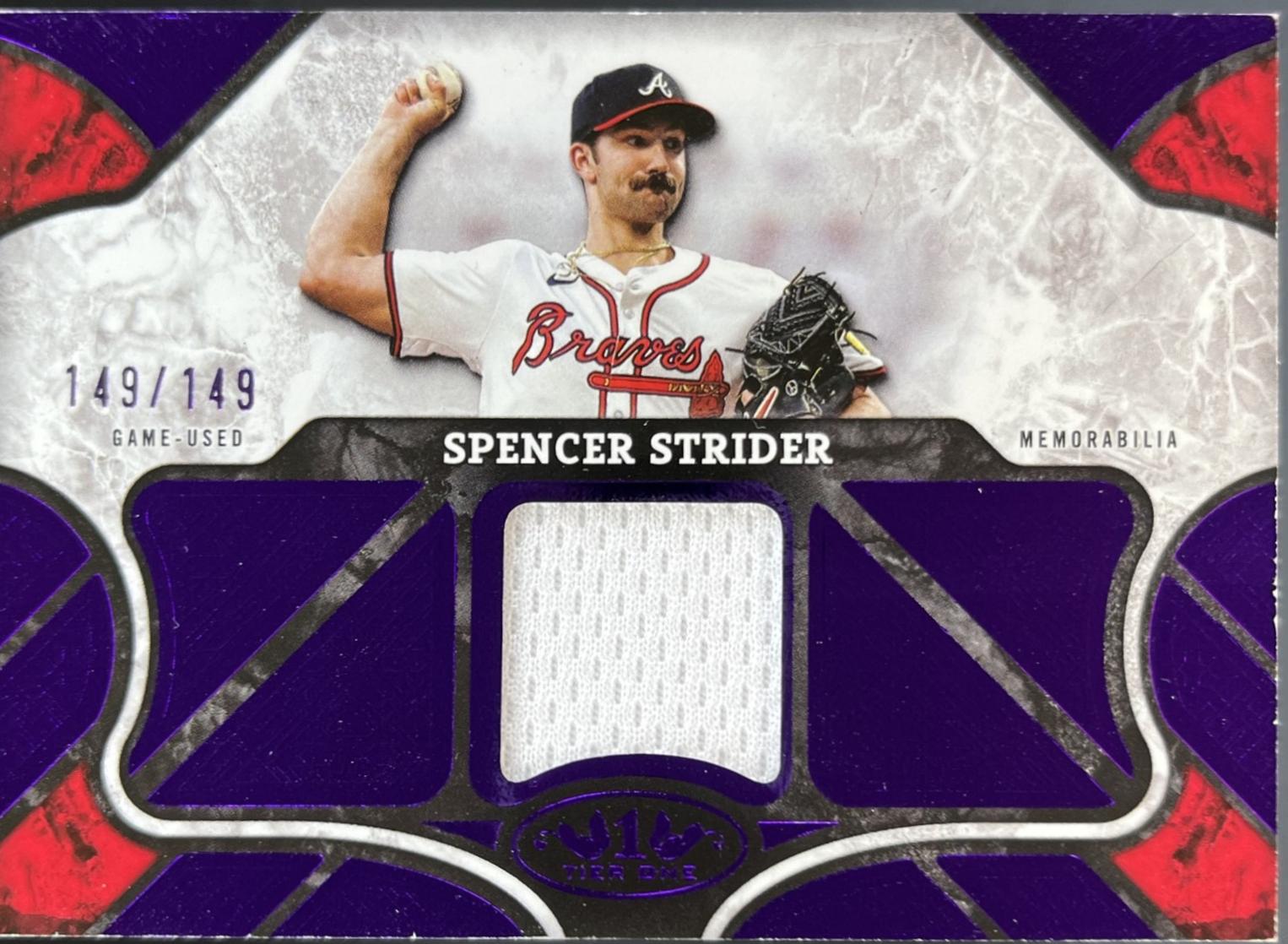 Spencer Strider [Purple Foil] #T1R-SST