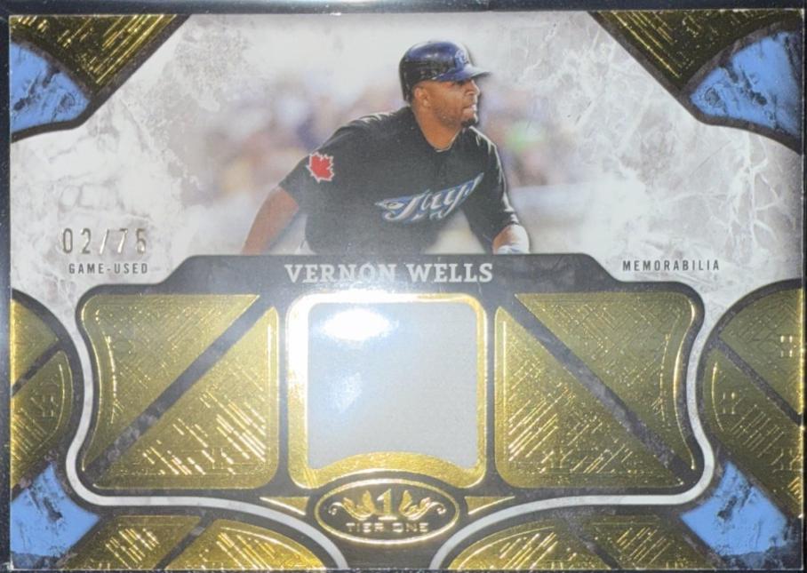 Vernon Wells [Triple Patch] #T1R-VW