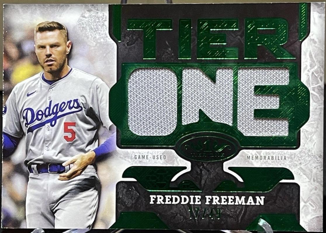 Freddie Freeman [Green] #T1RD-FF