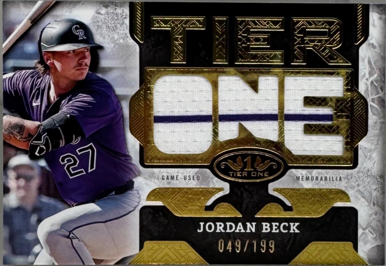 Jordan Beck #T1RD-JB