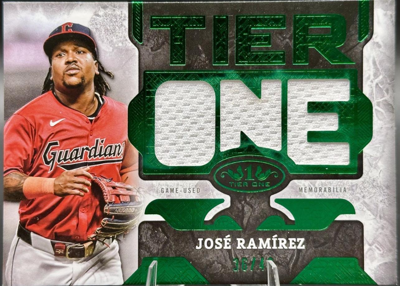 Jose Ramirez [Patch] #T1RD-JR