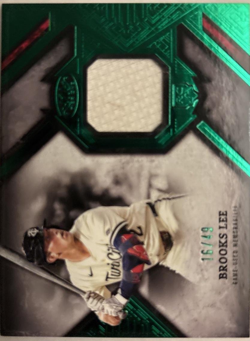 Brooks Lee [Patch Platinum Blue Foil] #RR-BL