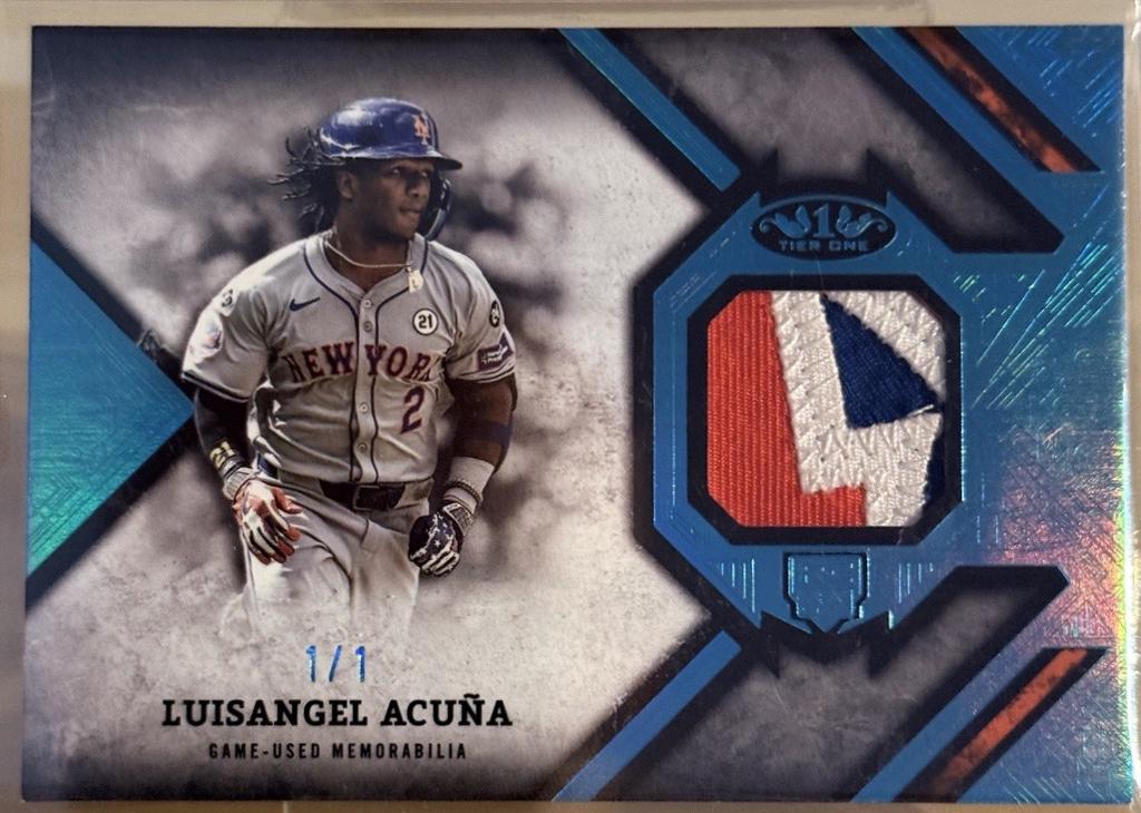 Luisangel Acuna [Patch Platinum Blue Foil] #RR-LA