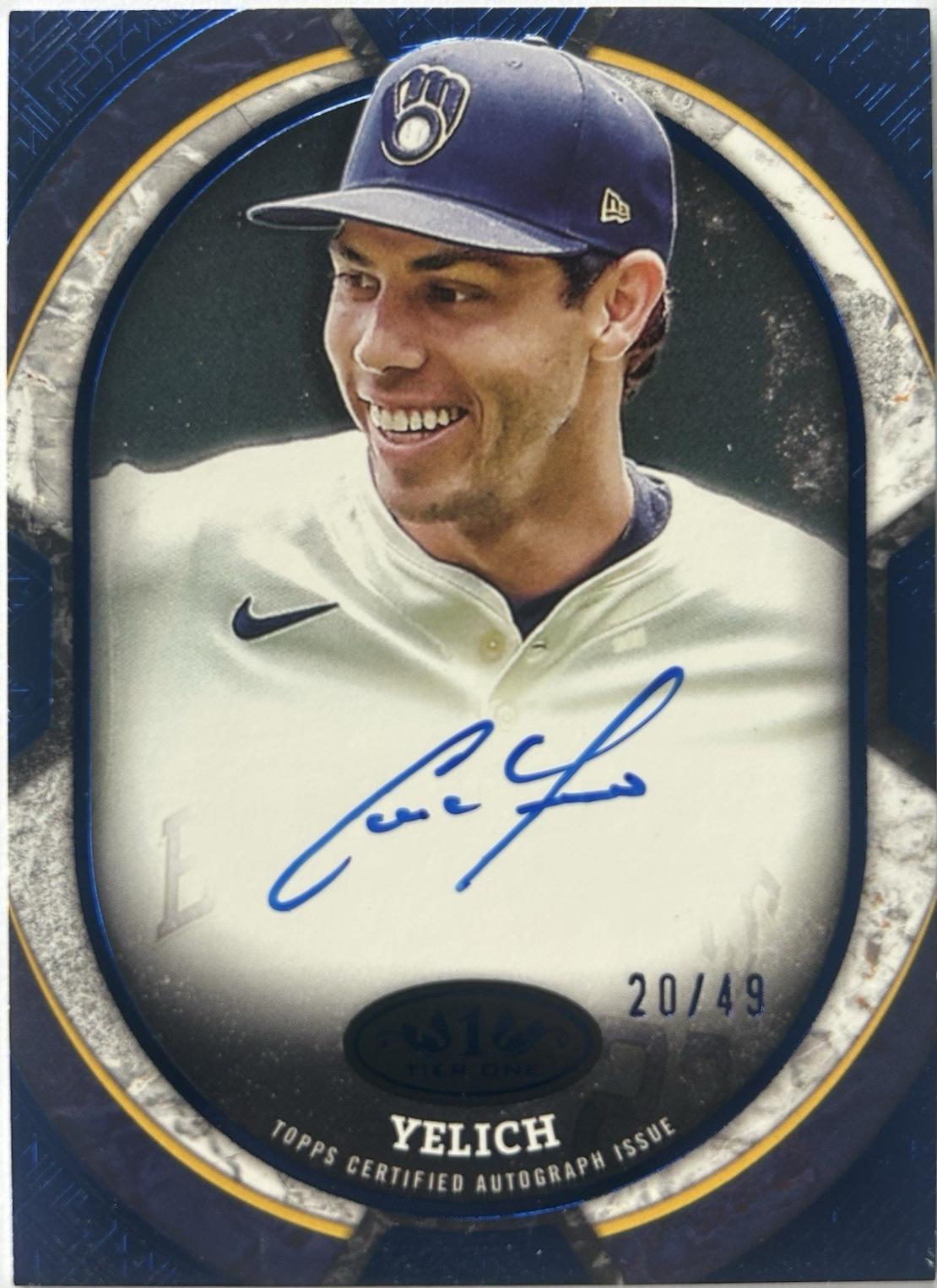 Christian Yelich [Blue Foil] #TOS-CY