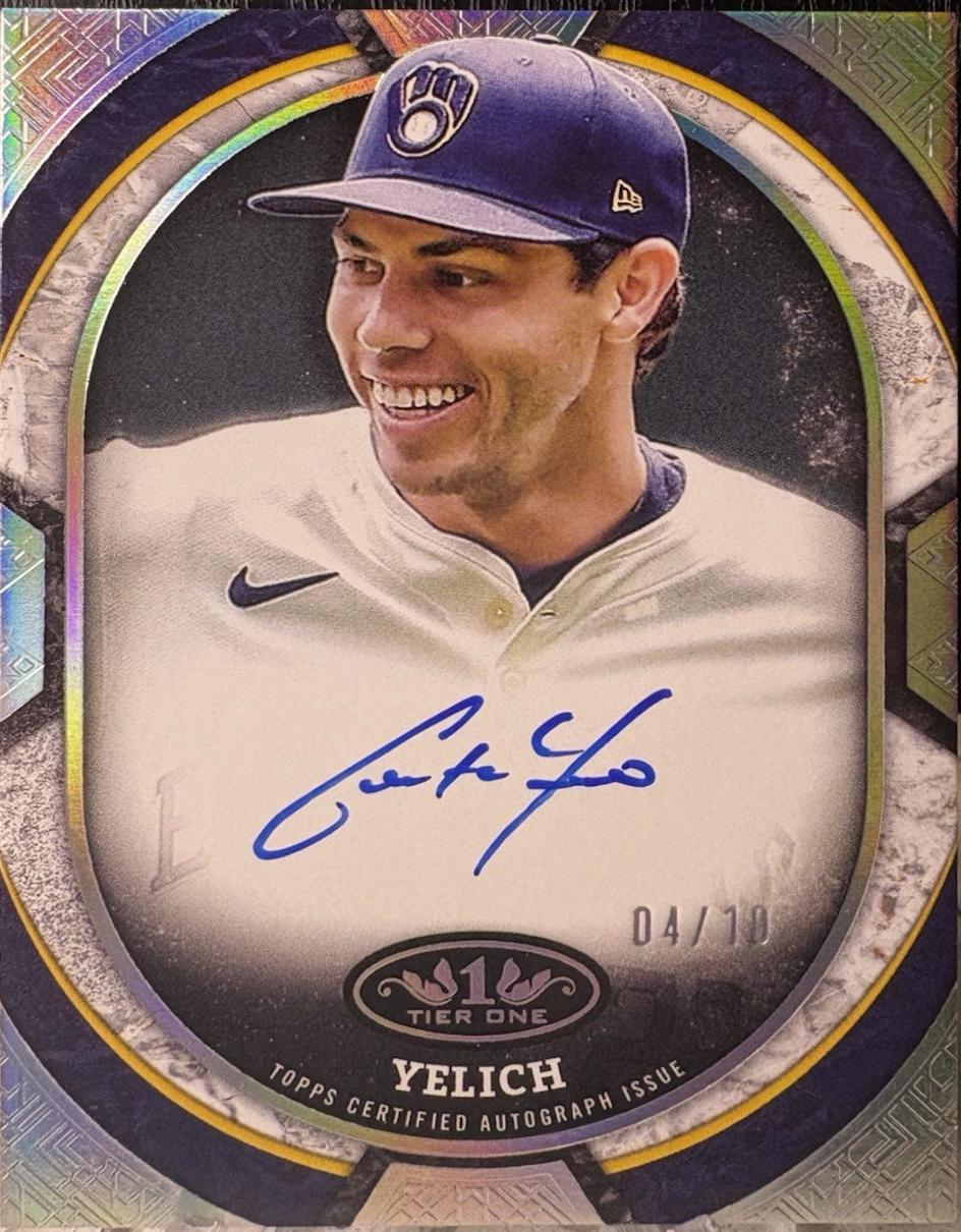 Christian Yelich [Holo Silver Foil] #TOS-CY
