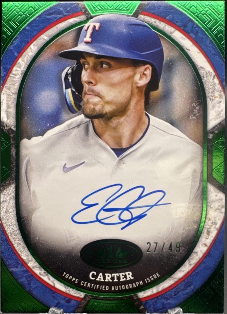 Evan Carter [Green Foil] #TOS-EC