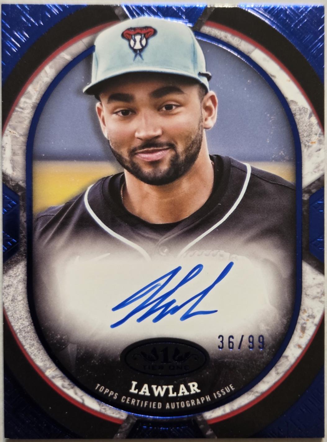 Jordan Lawlar [Blue Foil] #TOS-JL