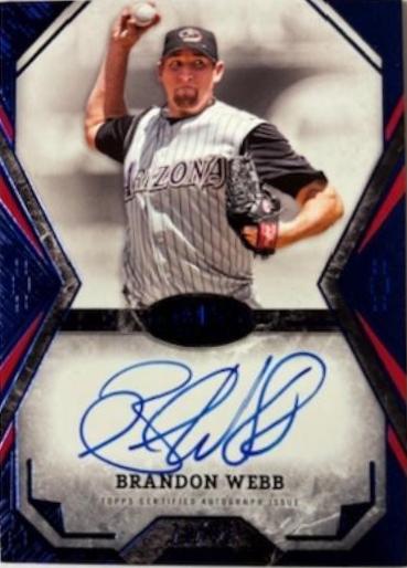 Brandon Webb [Blue Foil] #TOTA-BW