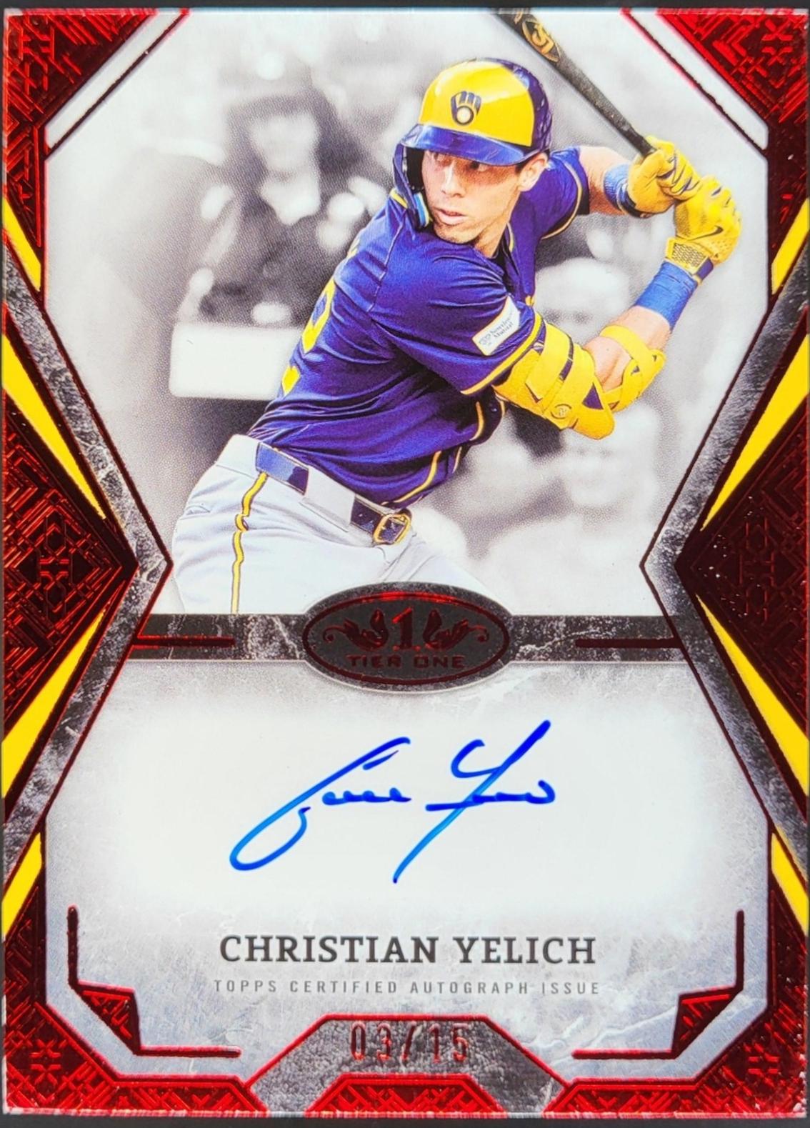 Christian Yelich [Red Foil] #TOTA-CY
