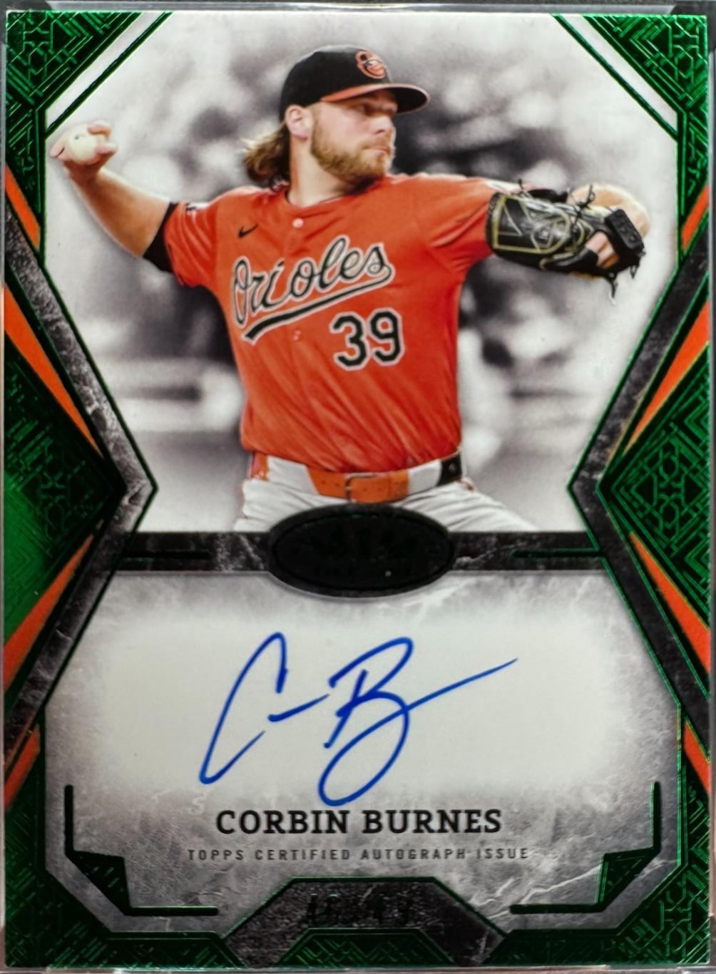 Corbin Burnes [Green Foil] #TOTA-CB