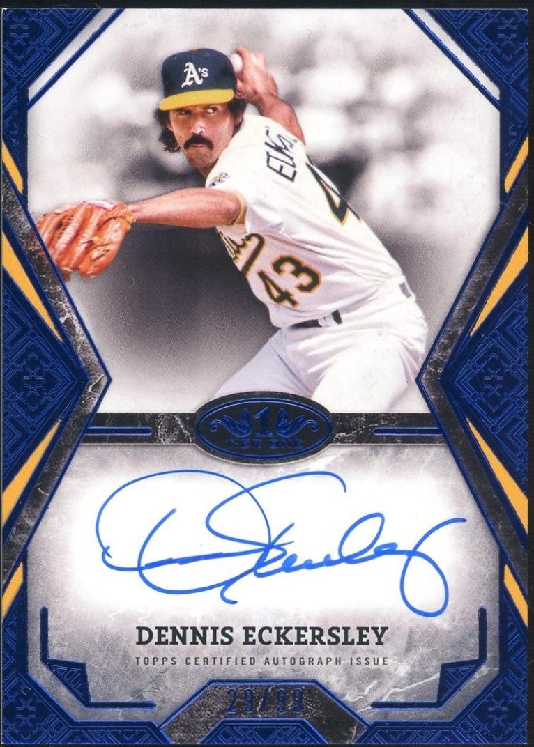 Dennis Eckersley [Blue Foil] #TOTA-DE