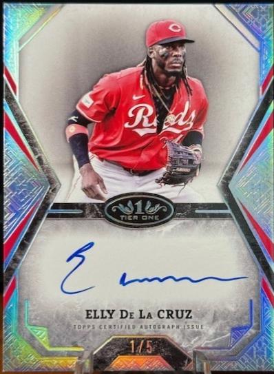 Elly De La Cruz [Holo Silver Foil] #TOTA-ED