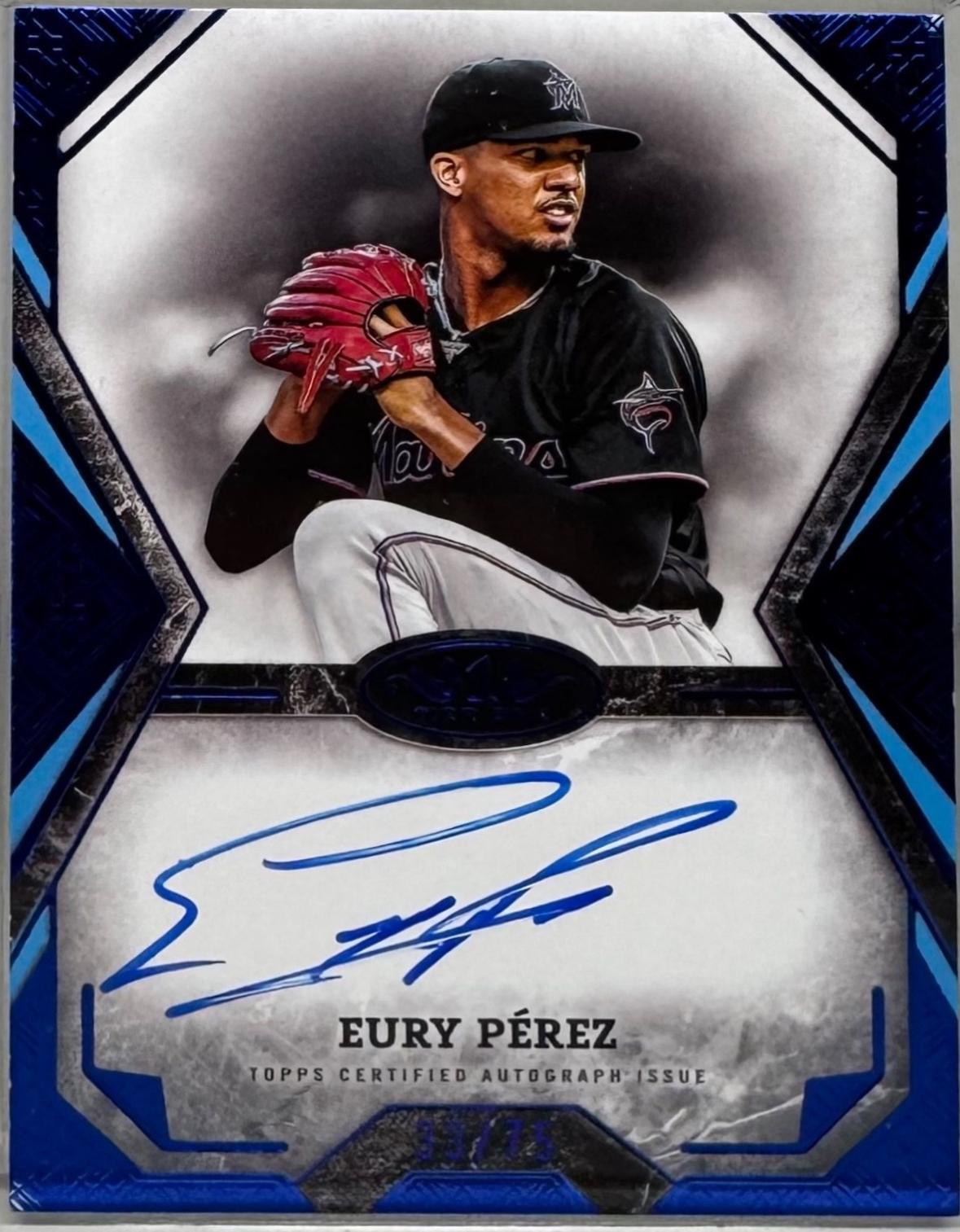 Eury Perez [Blue Foil] #TOTA-EP