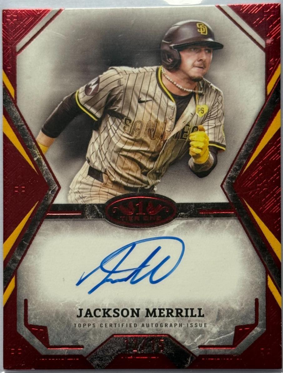 Jackson Merrill [Red Foil] #TOTA-JM