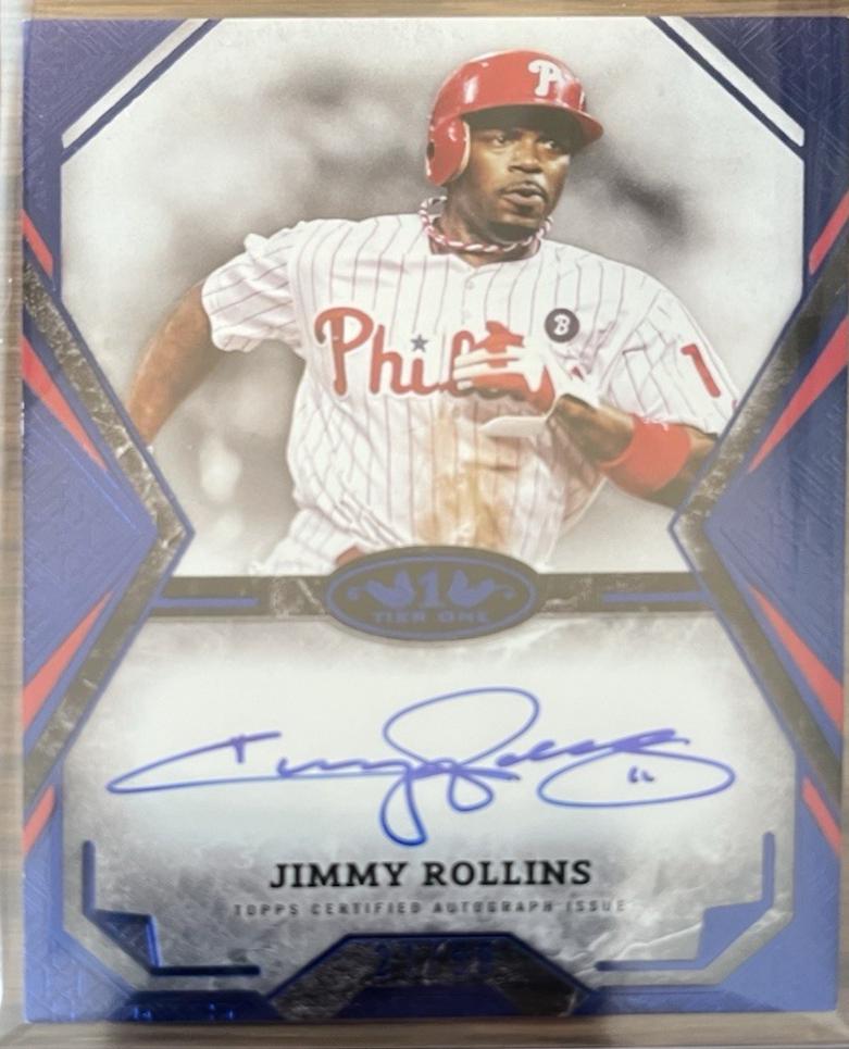 Jimmy Rollins [Blue Foil] #TOTA-JR