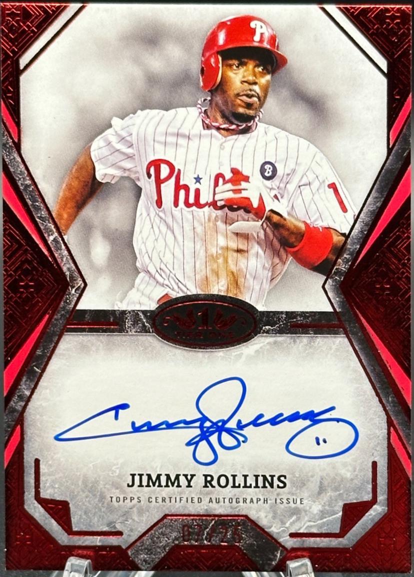 Jimmy Rollins [Red Foil] #TOTA-JR