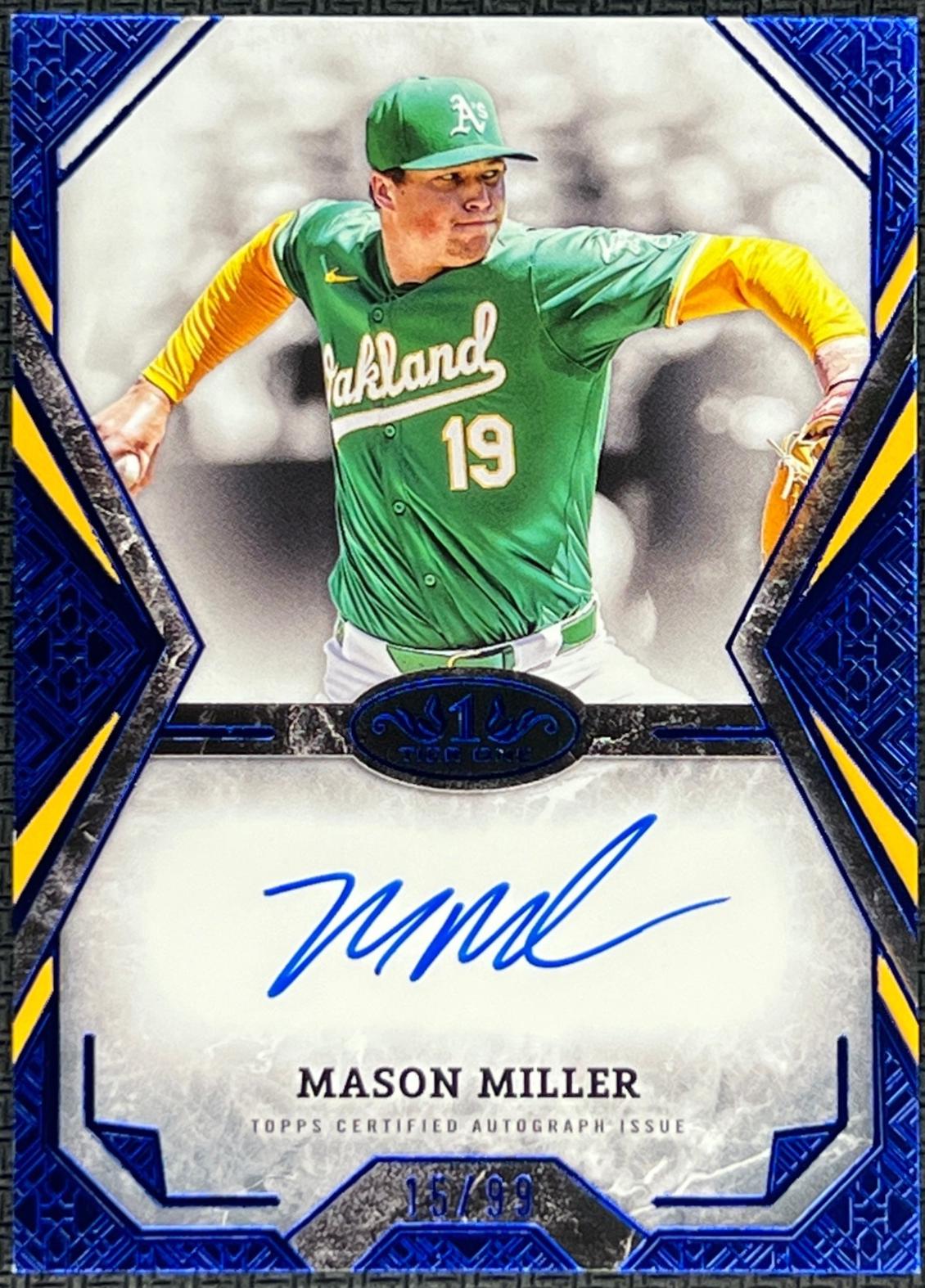 Mason Miller [Blue Foil] #TOTA-MM