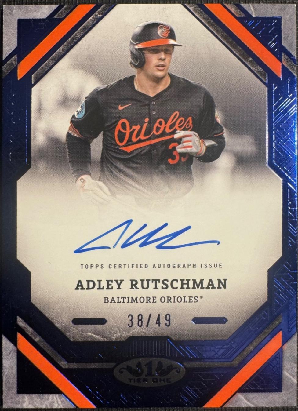 Adley Rutschman [Blue Foil] #T1A-AR