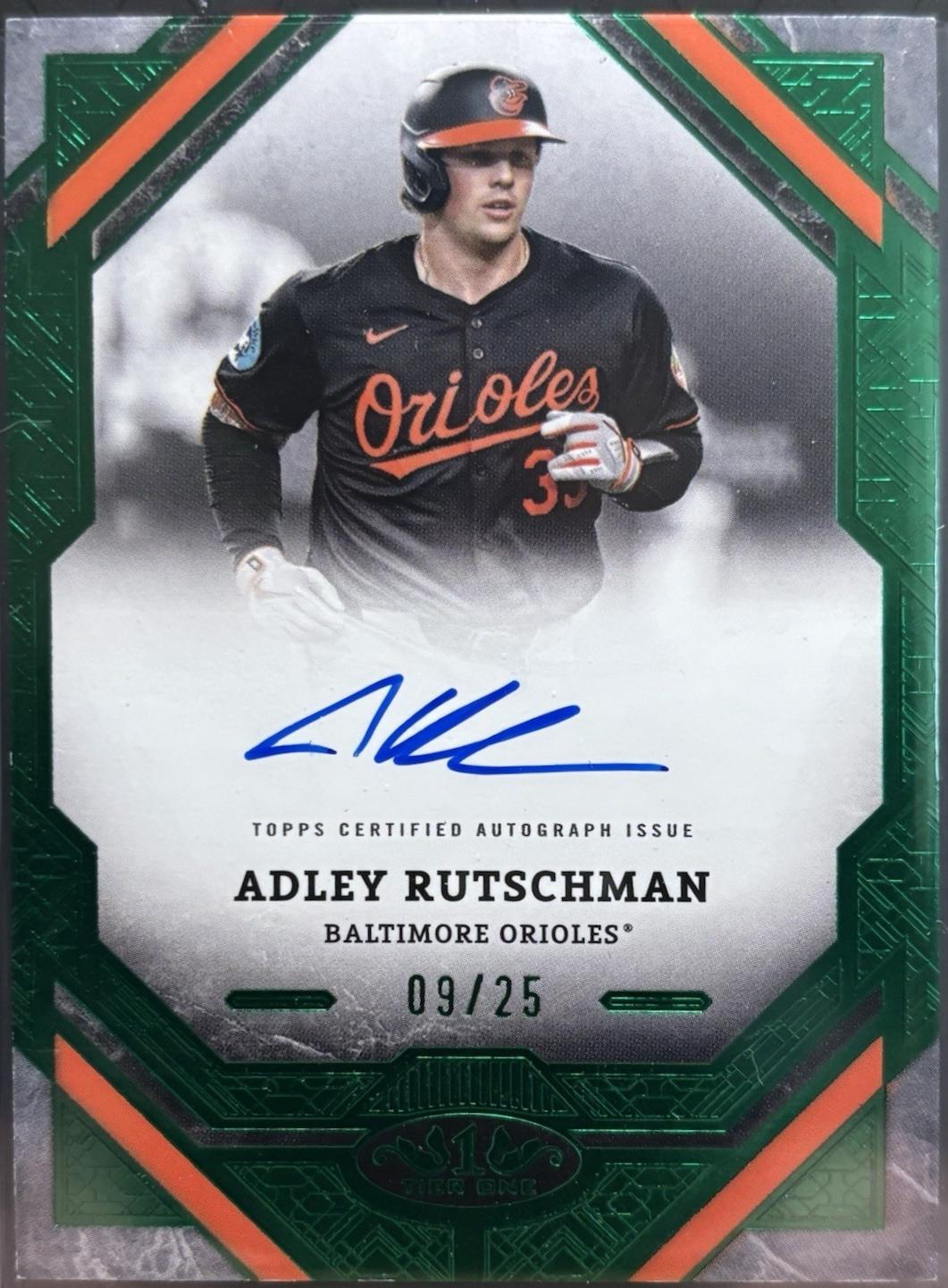 Adley Rutschman [Green Foil] #T1A-AR